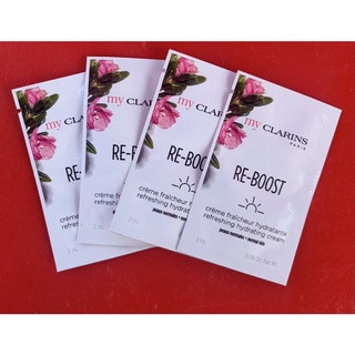 ของแท้ 💯% Clarins Re-Boost Day &amp;Night Cream 2 ml