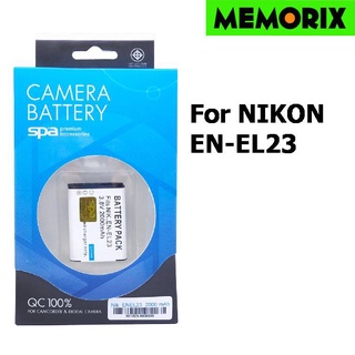 SPA battery For Nikon EN-EL23 Camera Battery แบตเตอรี่กล้อง