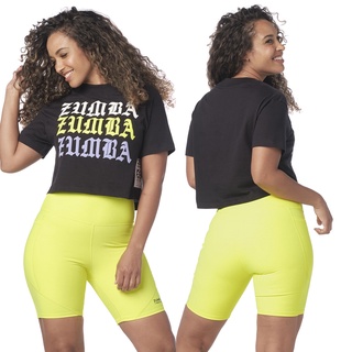 Zumba Dance Crop Top (เสื้ออกกำลังกายซุมบ้า)