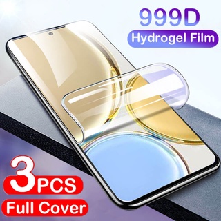 3Pcs Full Cover Protective film Hydrogel soft Film Screen Protector For Huawei honor x9 x8 10x 9x 70 60 50 Magic4 Lite pro