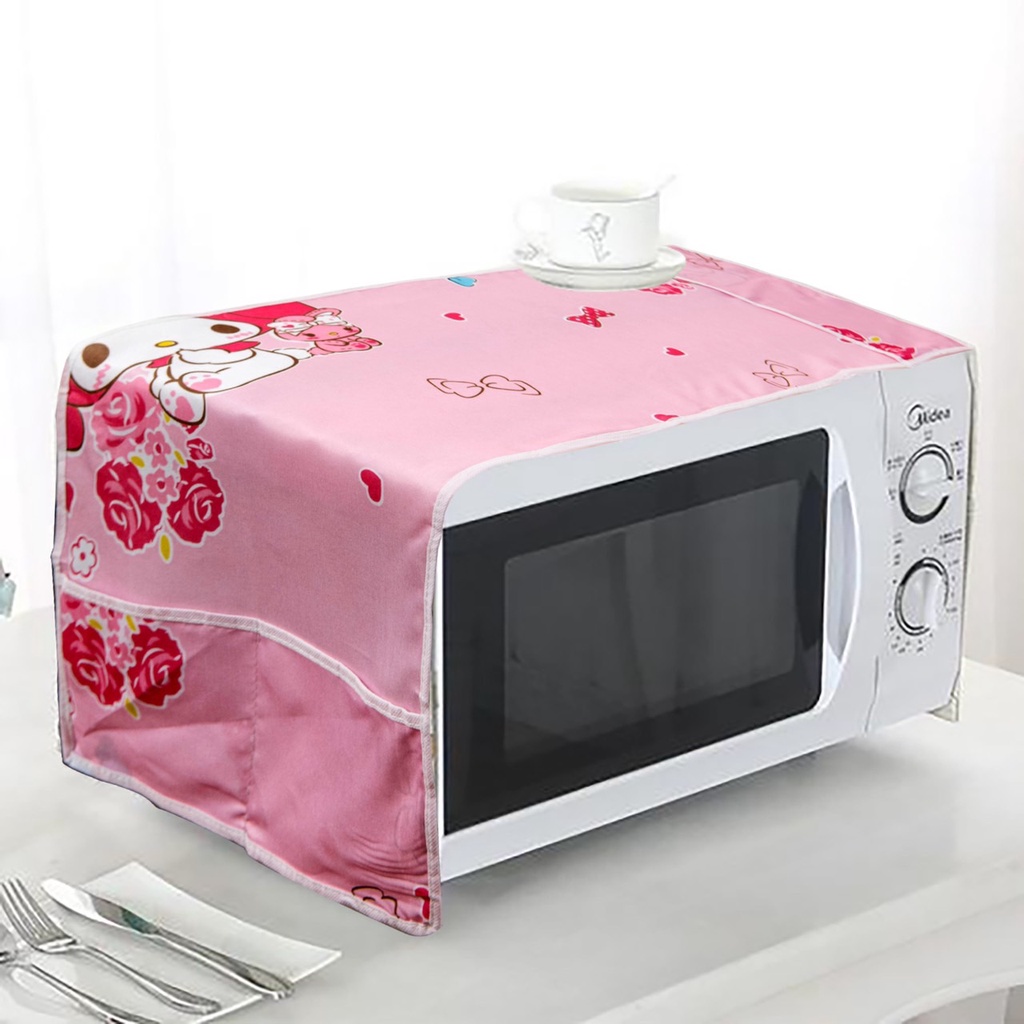 Seasonshop ผ้าคลุม ไมโครเวฟ กันฝุ่น ขนาด 35 x 100 ซม. โดราเอม่อน ลายการ์ตูน น่ารัก พร้อมช่องใส่ของ - รูปที่ 5