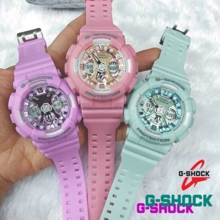 นาฬิกา G SHOCK สายยางมีให้เลือกหลายสี