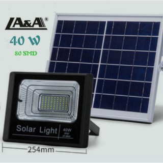 LA&amp;A Solar Light 2018 IP 67 รุ่น 40w (63 SMD)8840