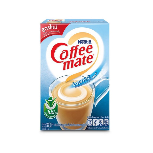 Coffee-Mate คอฟฟีเมต โลว์แฟ็ต แบบกล่อง 800 กรัม