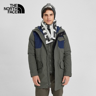 THE NORTH FACE M SNOW DOWN TRI JACKET-AP -NEW TAUPE GREEN เสื้อกันหนาวสองชั้น ตัวด้านในเป็นขนห่าน