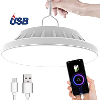 หลอดไฟฉุกเฉิน LED แบบพกพา กันน้ํา ชาร์จ USB สําหรับตั้งแคมป์ กลางแจ้ง ในบ้าน