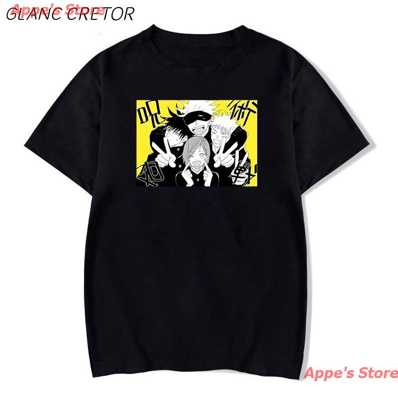 Appe's Store New 【Available】100% Pure Cotton Men's Women's T-shirt's Anime Manga T Shirt Men Short S