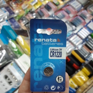 ถ่าน Renata CR1220 Lithium 3V แพคเดี่ยว จำนวน 1ก้อน ของใหม่ ของแท้