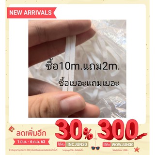 ยางยืดอย่างดี3.5มิล ทำหน้ากากอนามัย ขายเป็นเมตร เริ่มต้น10ม.