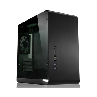 Case Jonsbo UMX3 Tempered Glass Side Transparent Version Black Chassis Computer mATX itx