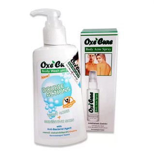 Oxe Cure Set สิวที่หลัง (Spray*1+Wash*1)