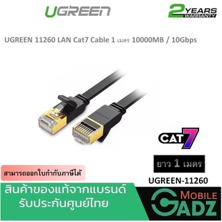 Ugreen สายแลน 11260 Lan cat7 cable 10000M/10Gbps ยาว 1 เมตร