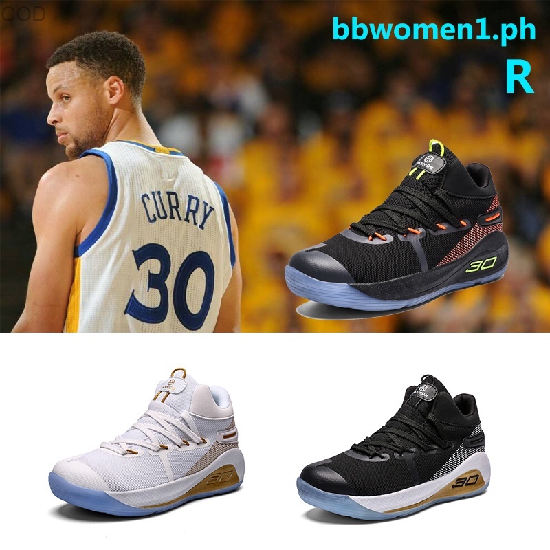 พื้นรองเท้าบาสเก็ตบอล กระเป๋าบาสเก็ตบอล NBA Stephen Curry 6 Basketball shoes Size:37-45 Men's Basketball Shoes/Women's B