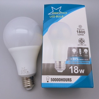 หลอด LED BLUB 18W E27 เดย์ไลท์ ONESTAR