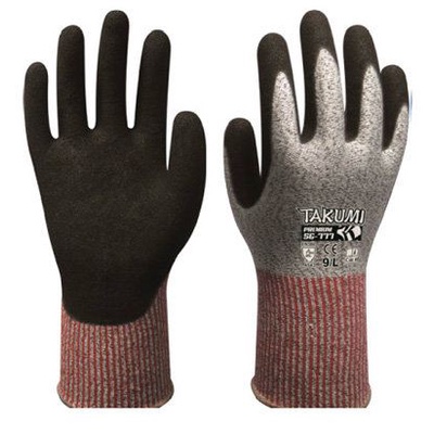 ถุงมือกันบาด งานตัด เจาะ ระดับ 5 ดาว เคลือบนาโน ไนไตร TAKUMI รุ่น SG-777 ทนทาน คุ้มค่า
