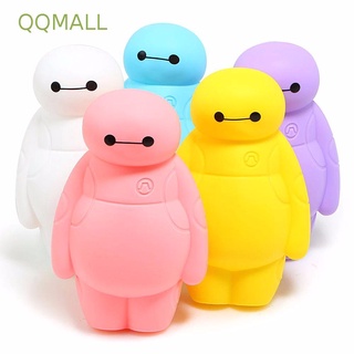 Qqmall Baymax กระเป๋าใส่ปากกา ซิลิโคน อุปกรณ์การเรียน เครื่องเขียน อเนกประสงค์ Big Hero 6