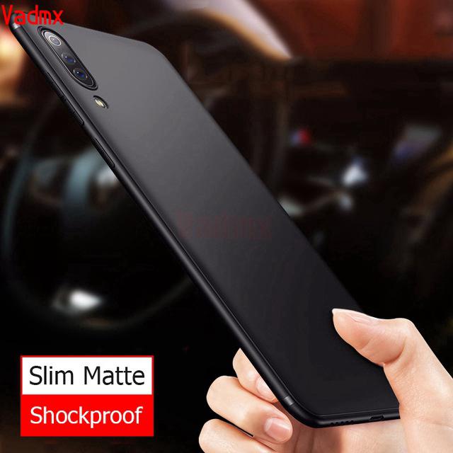 Xiaomi Mi CC9 A3 CC9e A3 Lite 9T 9 SE Redmi K20 Pro 7A Note 7 Case Matte Slim Shockproof Simple Soft Silicone TPU Cover