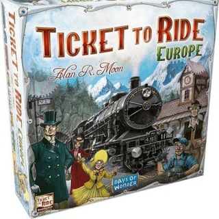 T.P. TOYS บอร์ดเกมส์ TICKET TO RIDE EUROPE เกมส์กระดาน เกมส์ต่อรถไฟ ยุโรบ