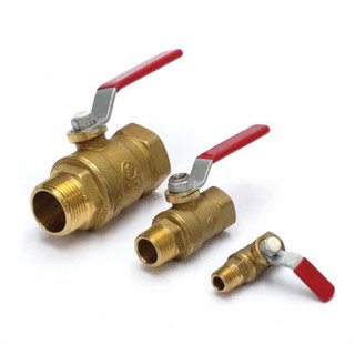 บอลวาล์วทองเหลือง ลม / น้ำ BRASS BALL VALVE