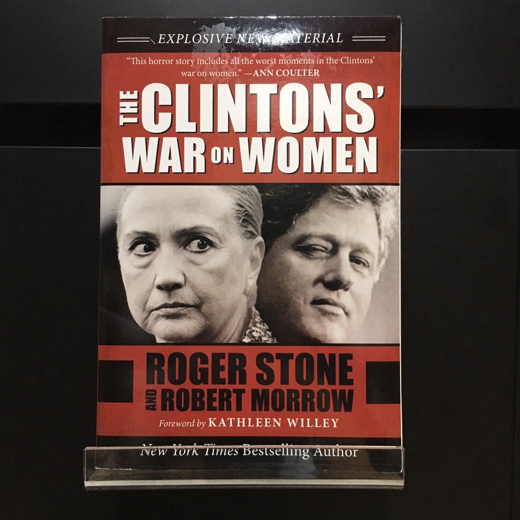 The Clinton's War on Woman - Roger Stone (ร้านหนังสือมือสองภาษาอังกฤษ Gekko Books)