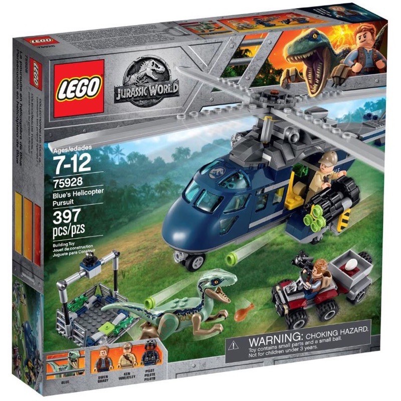 LEGO Jurassic World 75928 Blue's Helicopter Pursuit ของแท้