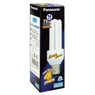 Panasonic หลอดประหยัดไฟ E-Saving 3U แสงคูลเดย์ไลท์ 14Watts 75W