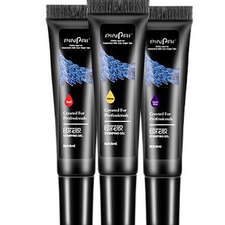 บ้านเล็บออเจ้า- สีปั๊มเจล แบบหลอด ต้องอบ สีปั้มลาย