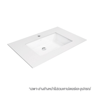 AMERICAN STANDARD WP-F513 อ่างล้างหน้าTHIN TOUCH SQUAREขาว