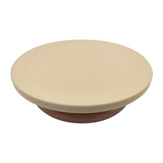 แป้นหมุนแต่งเค้ก COOK CHARMY HB6995CC สีเบจ เครื่องครัวและอุปกรณ์อื่นๆ CAKE ICING TURNABLE COOK CHARMY HB6995CC BEIGE