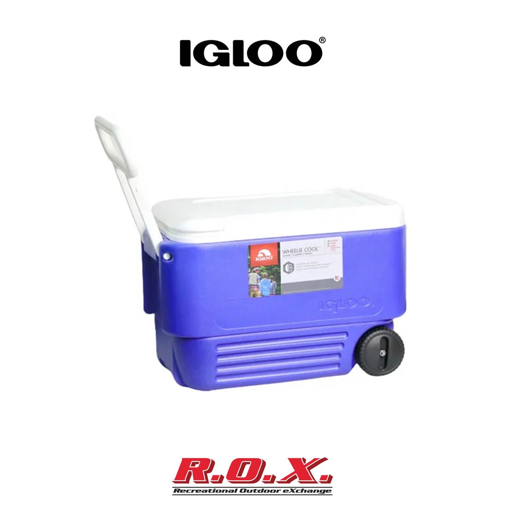 IGLOO 38QT WHLCL BLU 2P กระติกน้ำเก็บอุณหภูมิ  กระติกน้ำอเนกประสงค์   กระติกน้ำแคมป์ปิ้ง กระติกใส่เค