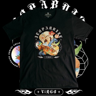 เสื้อยืดคอกลมโอเวอร์ไซส์ และไซส์ธรรมดา ซีรีย์เสริมดวงราศี - Jeopardize Virgo Oversize &amp; Normal Tee Shirt