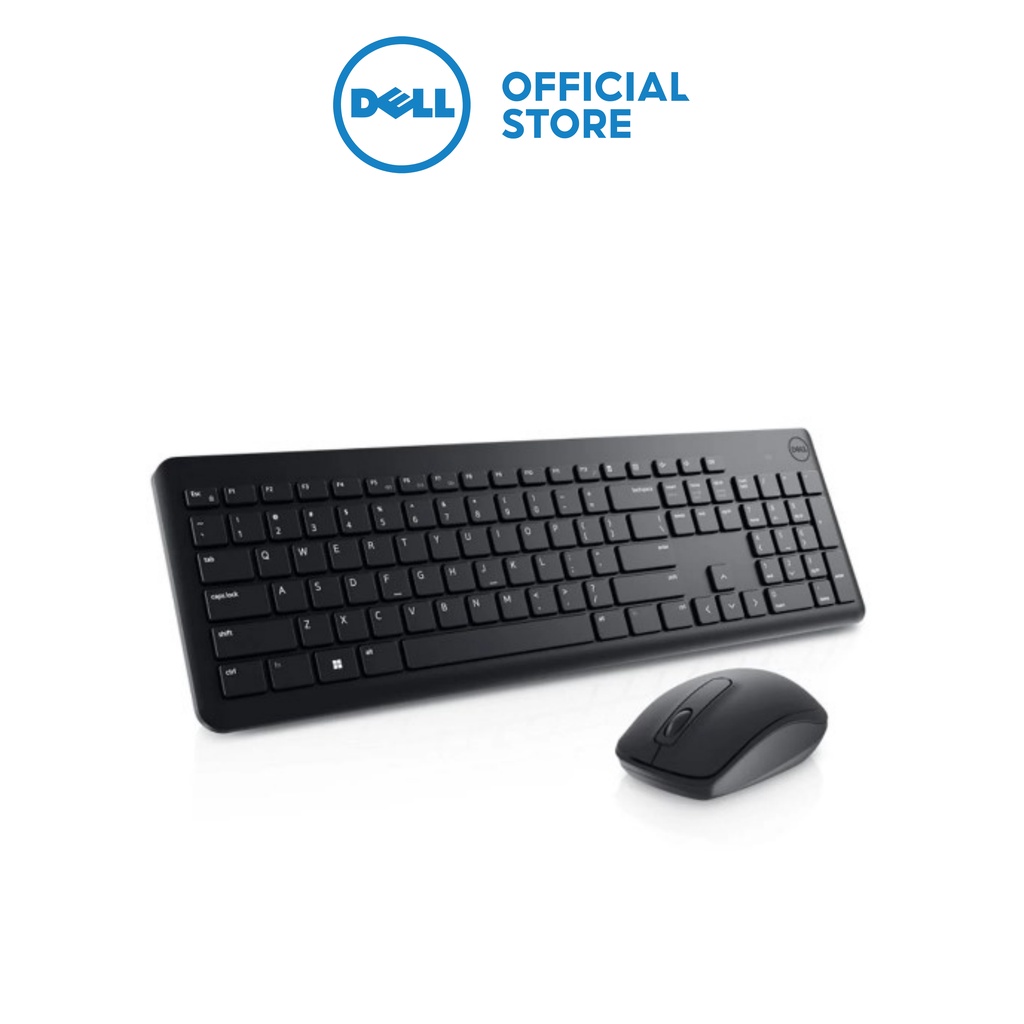 DELL  KEYBOARD & MOUSE (คีย์บอร์ดและเมาส์)  WIRELESS KM3322W EN-TH