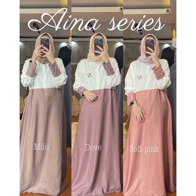เสื้อผ้า Gamis Aina By ANS