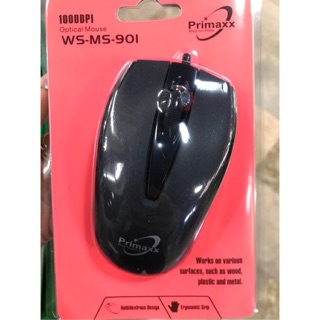 Mouse primaxx  m901 เมาส์มีสาย แบบ USB