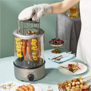 Xiaomi Liven Auto Rotary Electric Grill Home Barbecue Vertical Rotating อุปกรณ์ปิ้งย่างป้องกันควัน