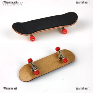 ☃ ✧☇สินค้าคุณภาพราคาถูก✇✔┅warmheart Complete Wooden Fingerboard Finger Skate Board Grit Box Foam Tape Maple Wood KO