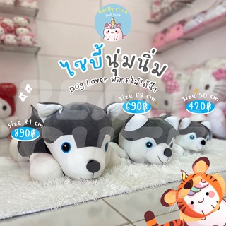 ReallyCute (พร้อมส่ง) ตุ๊กตาหมา ไซบีเรียน Siberian (YY)