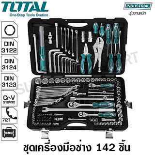 Total ชุดเครื่องมือ 142 ชิ้น รุ่น THKTHP21426 ( Tools Set )