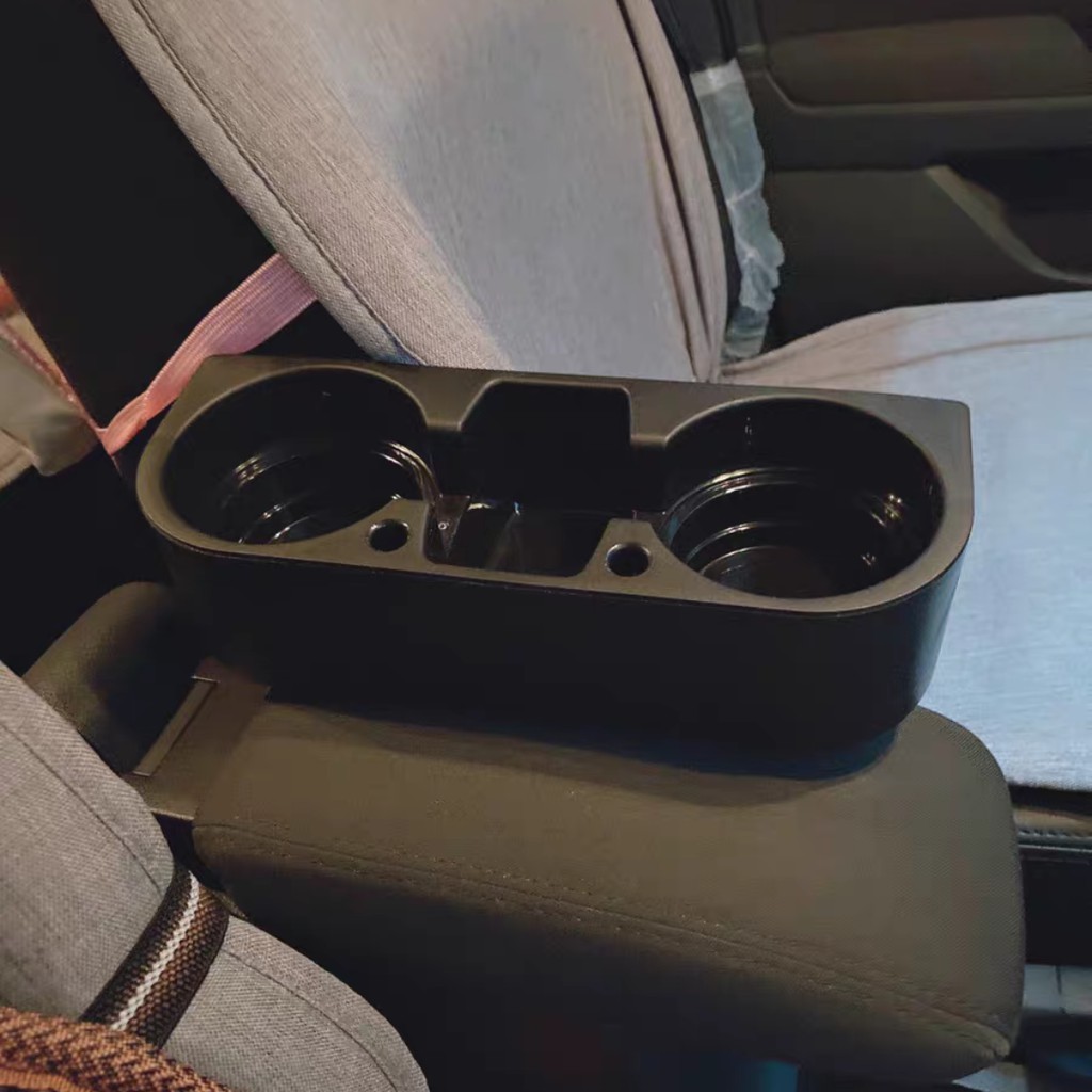 กล่องวางแก้วน้ำ ที่วางแก้วในรถ กล่องใส่ของอเนกประสงค์ อุปกรณภายในรถยนต์ - รูปที่ 6