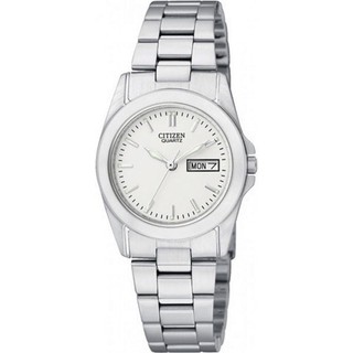 ﻿Citizen นาฬิกาข้อมือ รุ่น EQ0560-50A - Silver/White