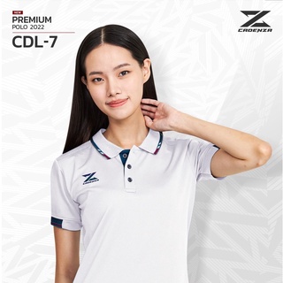 CDL-7Y เสื้อโปโลหญิง เสื้อทำงานหญิงสีเรียบ ยี่ห้อ CADENZA  ของแท้ 100%