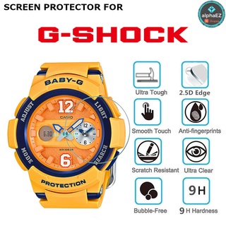 Casio G-Shock BGA-210-4B Series 9H ฟิล์มกระจกนิรภัยกันรอยหน้าจอนาฬิกา BGA210