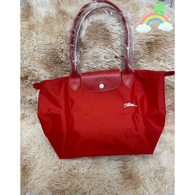 Longchamp Club S Red หูยาว