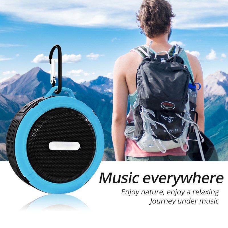 codFONKEN Outdoor Mini Bluetooth Speaker Portable Sound Column ...