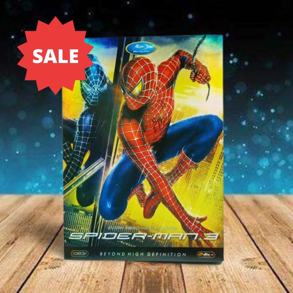 Spider Man 3 (2007) (DVD) DVD9/ ไอ้แมงมุม 3 (ดีวีดี) *คุณภาพดี ดูได้ปกติ มือ 2