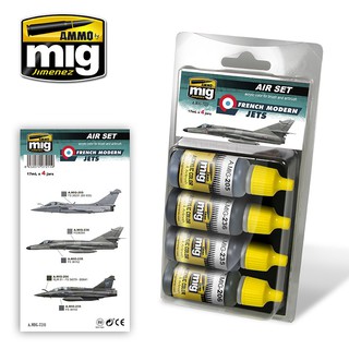 Ammo By MIG - AMIG7211 FRENCH MODERN JETS