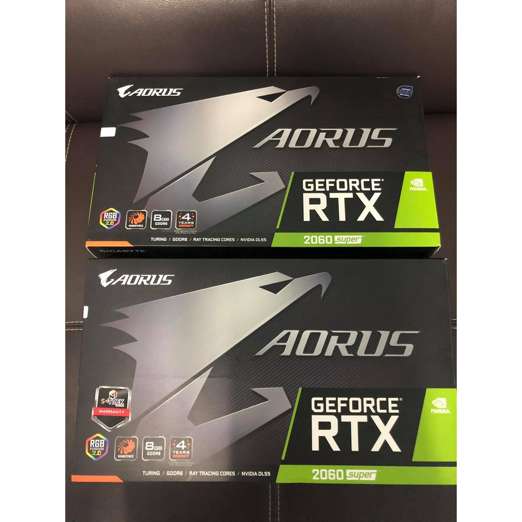 AORUS GEFORCE RTX 2060 SUPER 8GB ครบกล่อง !! | Shopee Thailand