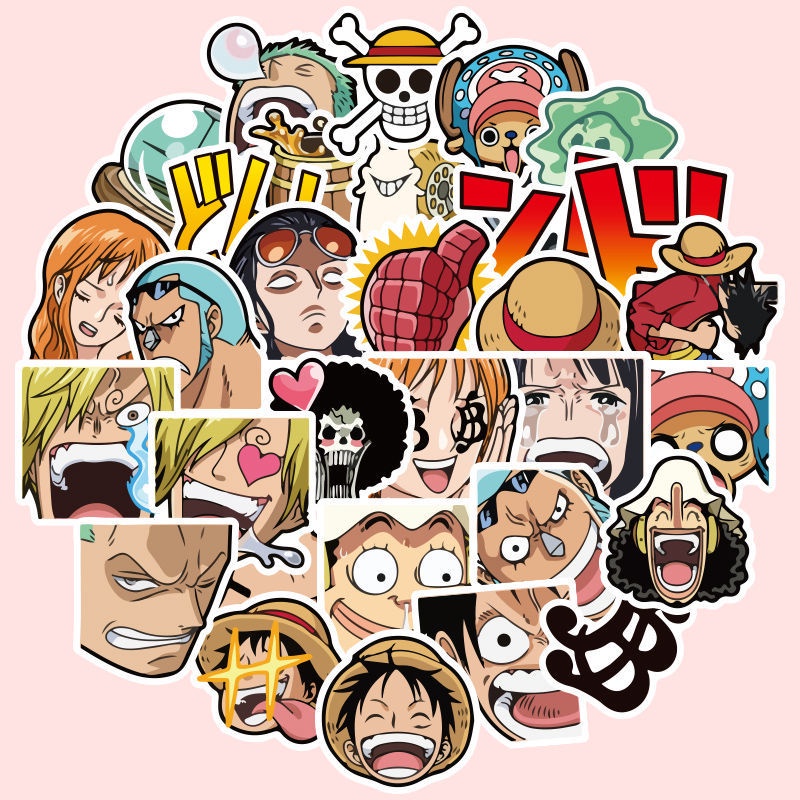 สติ๊กเกอร์สร้างสรรค์ชิ้นเดียว 40 ชิ้น แอนิเมชั่นการ์ตูน กันน้ำ เปลือกโทรศัพท์มือถือ สติ๊กเกอร์ตกแต่ง สติ๊กเกอร์แล็ปท็อป ชุด