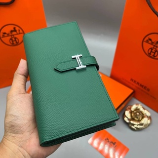 Hermes wallet Grade Vip Size 19 cm  อปก.Fullboxset