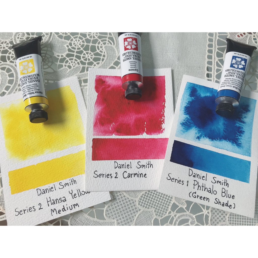 สีน้ำ Daniel Smith เกรดอาร์ตติส เซ็ตแม่สี แบ่งขาย2ml.